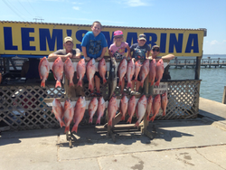 Red Snapper Fishing Fun in Corpus Christi